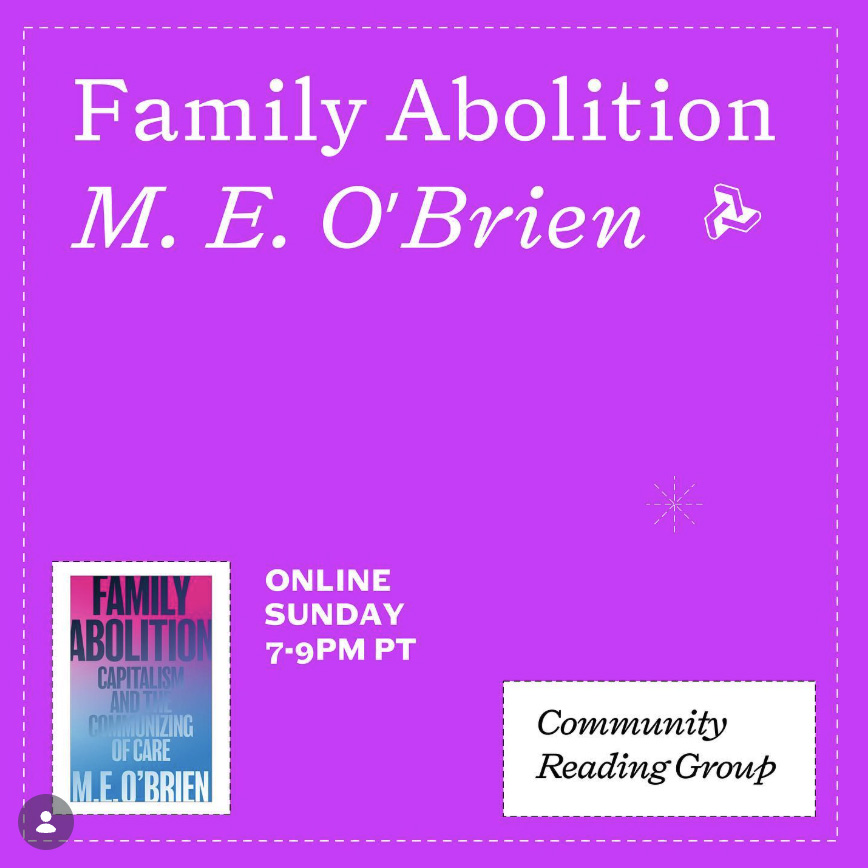 Family Abolition flyer