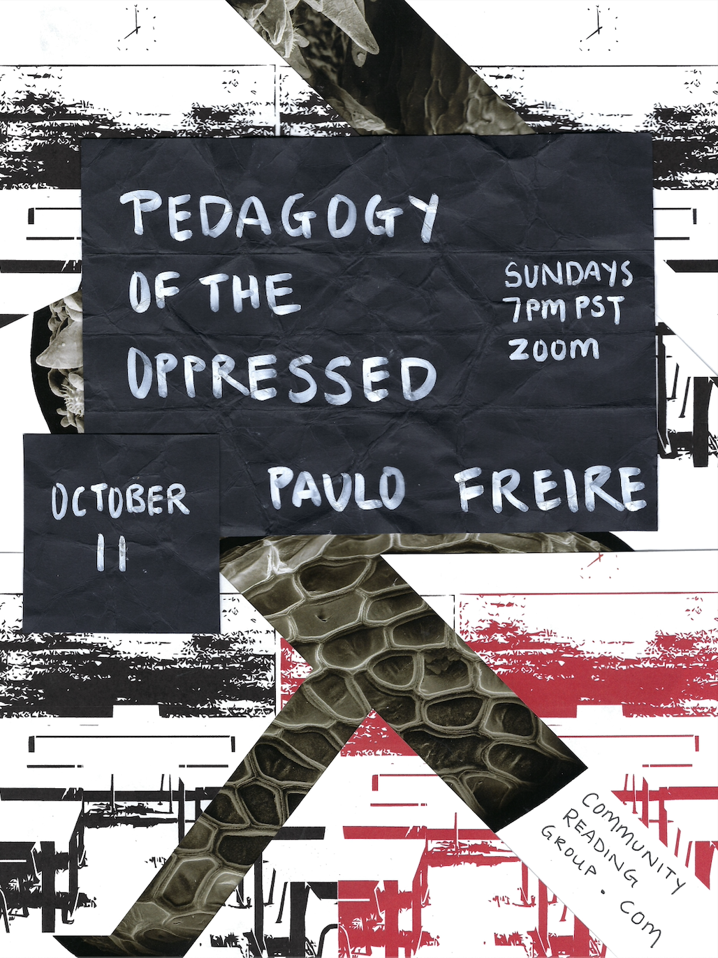 Pedagogy of the Oppressed flyer