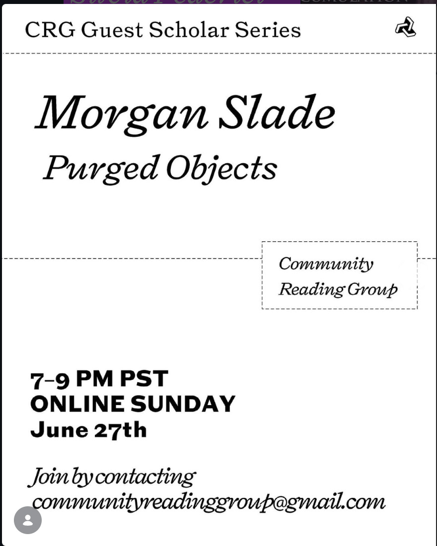 Purged Objects
