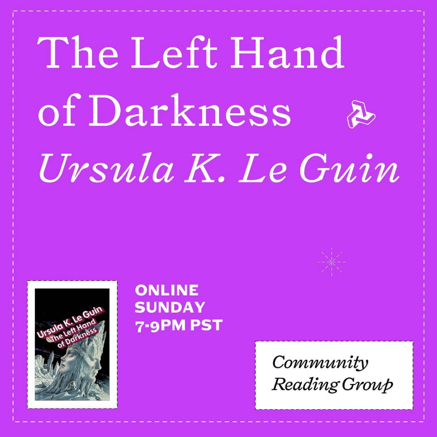 The Left Hand of Darkness flyer