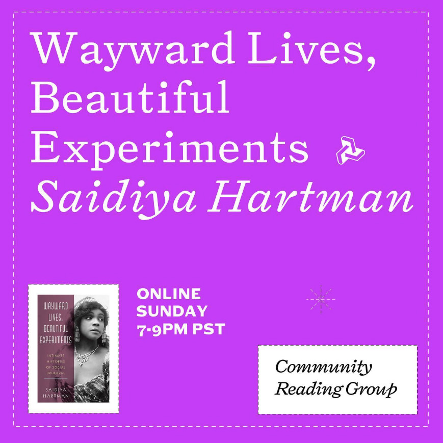 Wayward Lives, Beautiful Experiments flyer